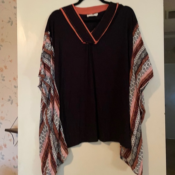 Tops - Boho poncho top